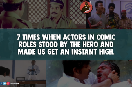 7 times when comedians (Actor in comic roles) made us whistle with mass scenes and sometimes made us cry in the theater.